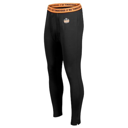 Ergodyne 6481 L Black Lightweight Base Layer Pants 6481